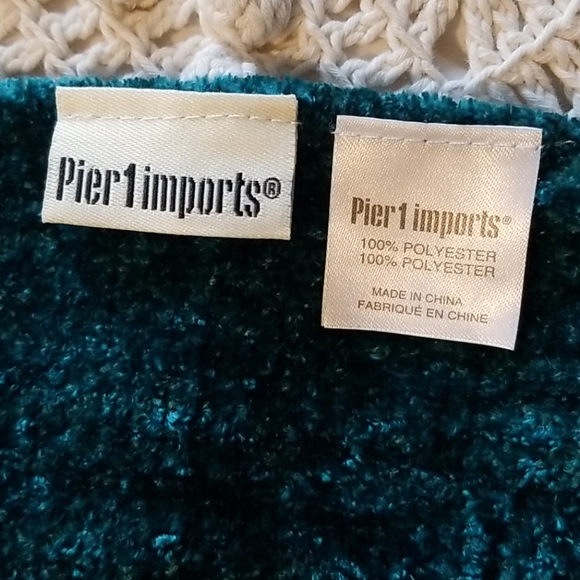 Pier 1 Bedding Pier Chenille Throw Blanket Poshmark
